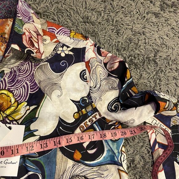 Robert Graham Limited Edition Tattoo Artist NWT Embroidered Shirt - Picture 12 of 16